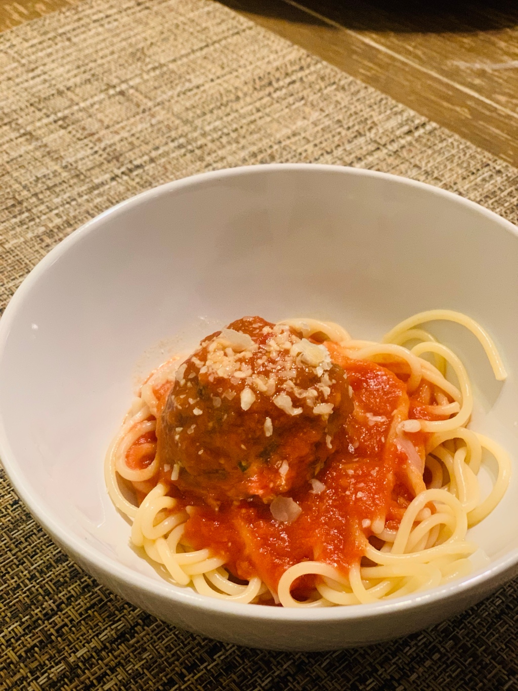 Spaghetti and Meatballs