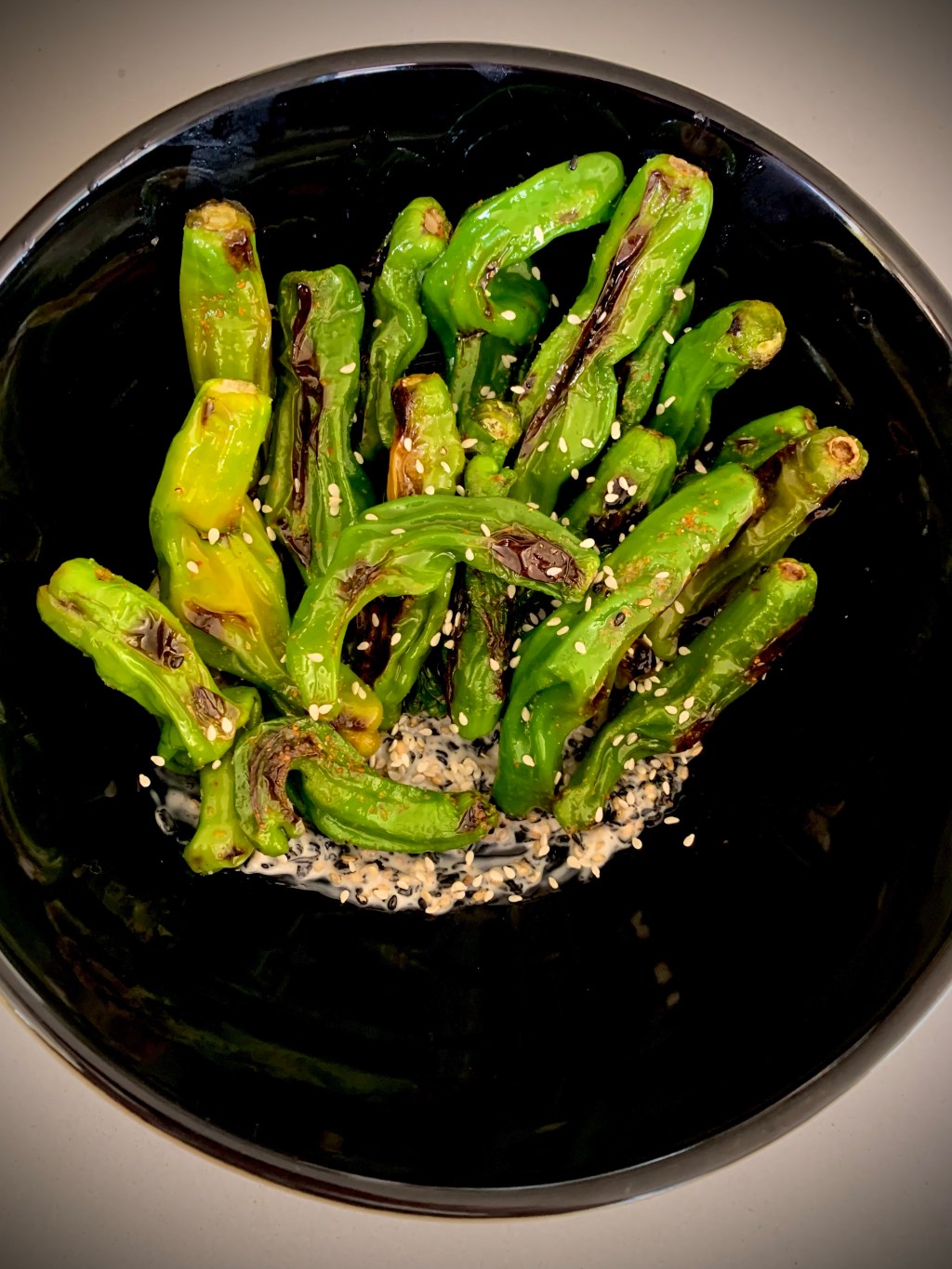 Blistered Shishito Peppers